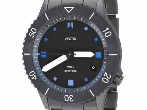 Vectis watch face